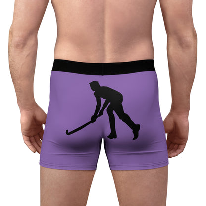 Men's Boxer Briefs: Hockey Lite Purple