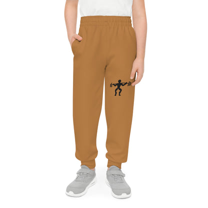 Youth Joggers: Weightlifting Lite Brown