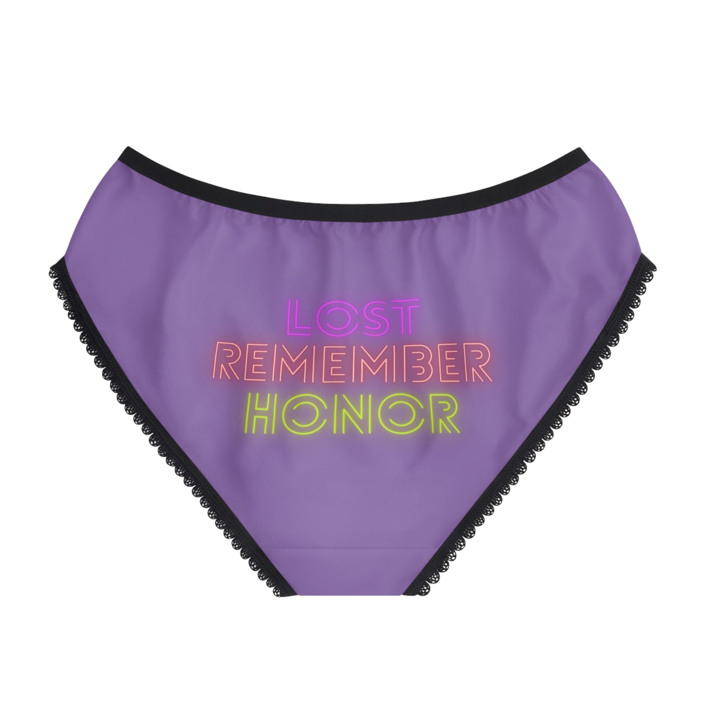 Women's Briefs: Lost Remember Honor Lite Purple