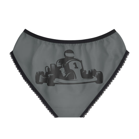 Women's Briefs: Racing Dark Grey