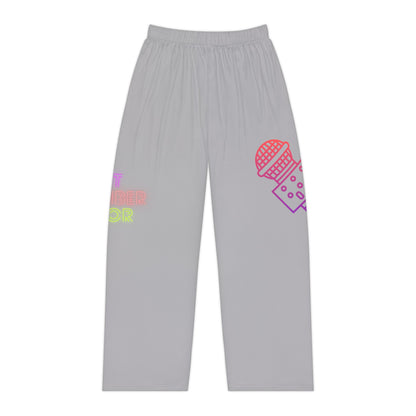 Women's Pajama Pants: Music Lite Grey