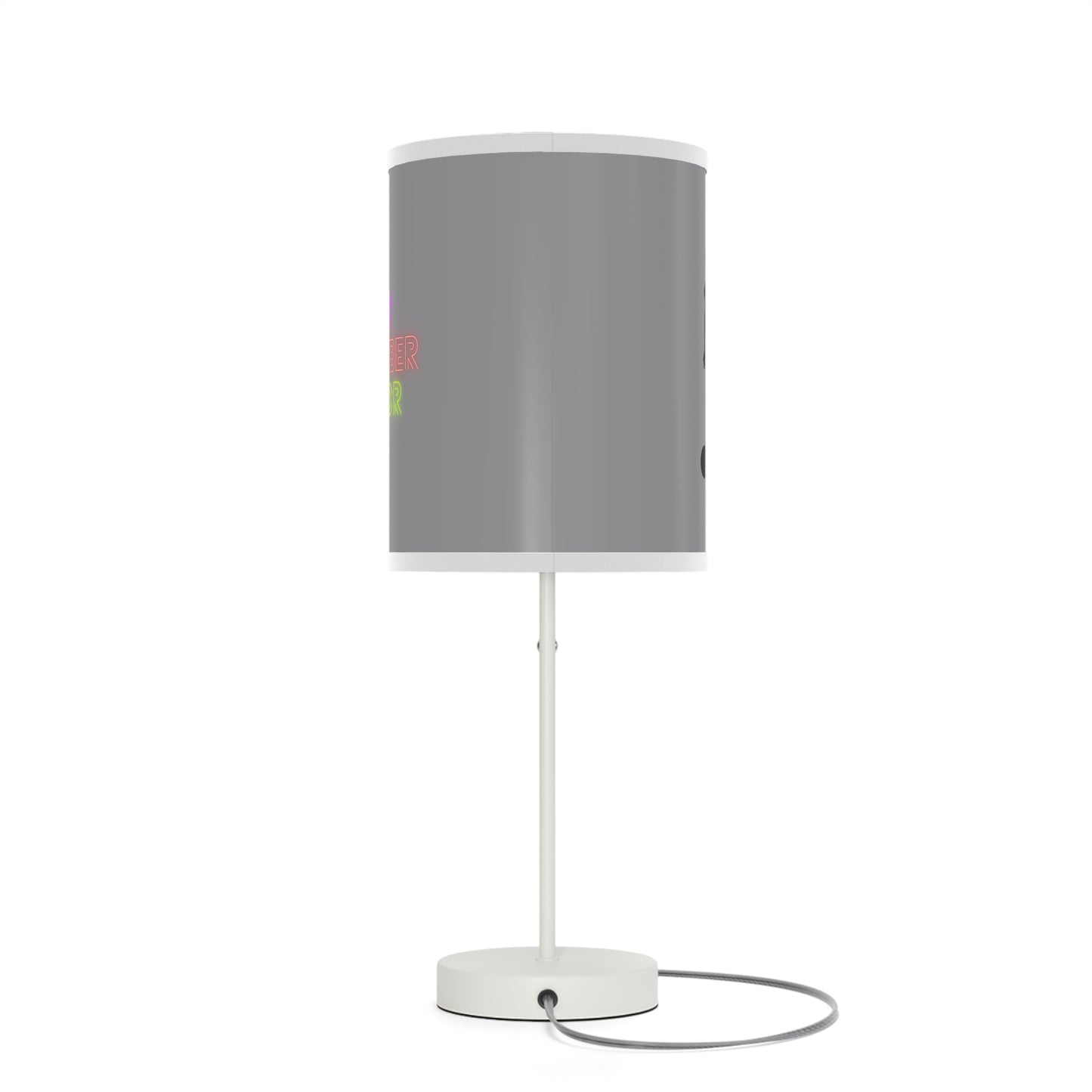 Lamp on a Stand, US|CA plug: Soccer Grey