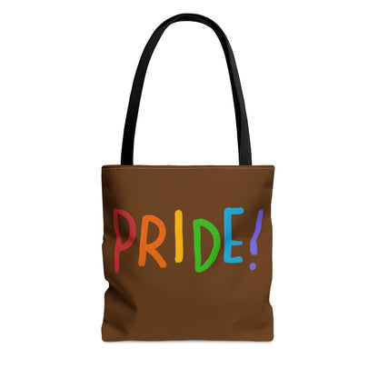 Tote Bag: LGBTQ Pride Brown