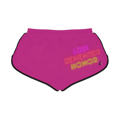 Women's Relaxed Shorts: Racing Pink