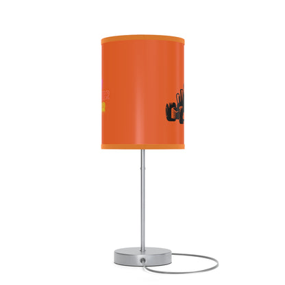 Lamp on a Stand, US|CA plug: Racing Orange