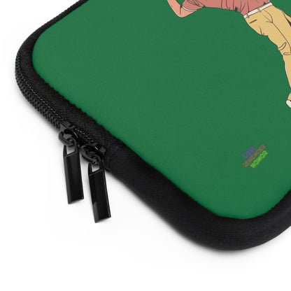 Laptop Sleeve: Golf Dark Green