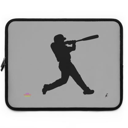 Laptop Sleeve: Baseball Lite Grey