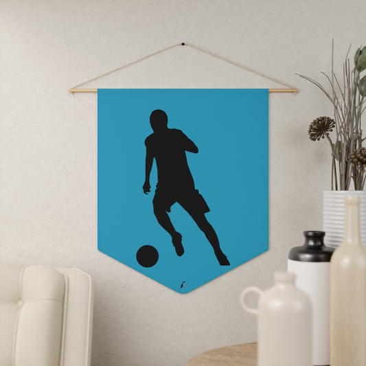 Pennant: Soccer Turquoise