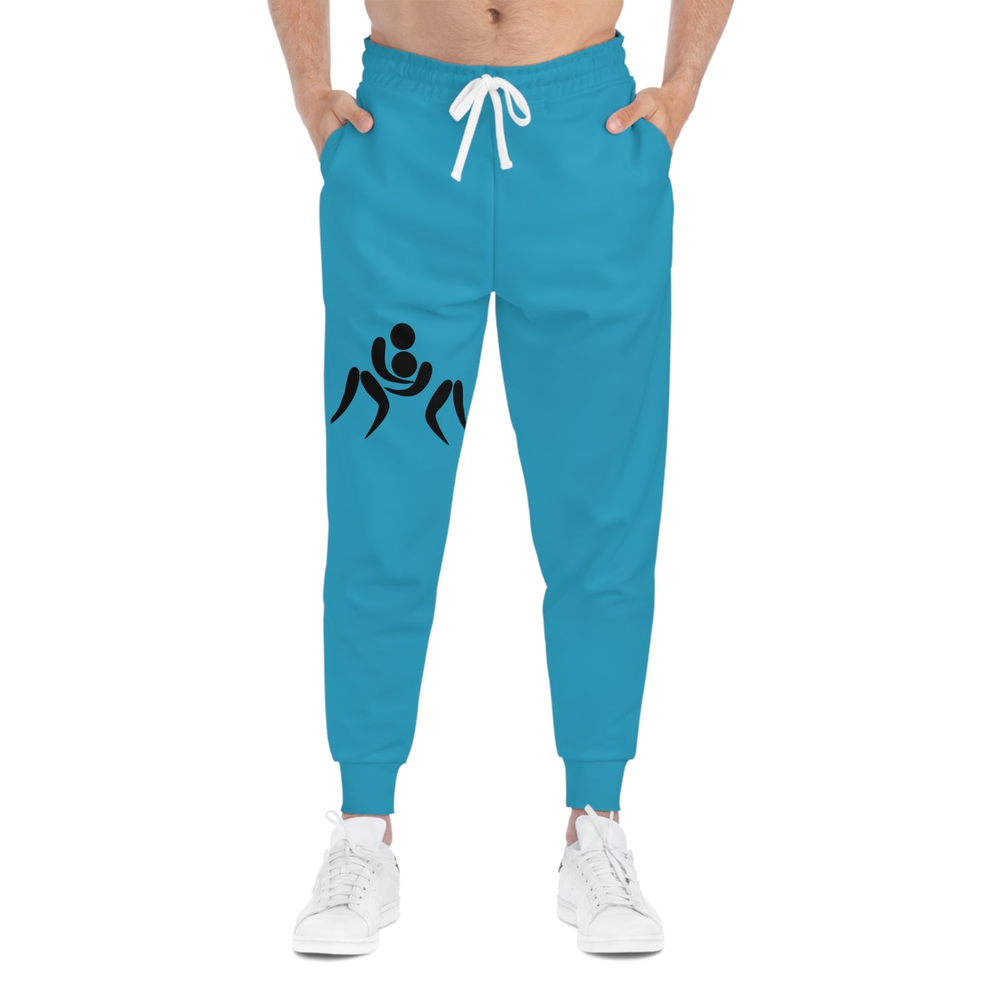 Athletic Joggers: Wrestling Turquoise