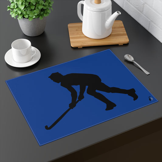 Placemat, 1pc: Hockey Dark Blue