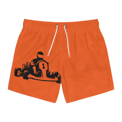 Swim Trunks: Racing Orange