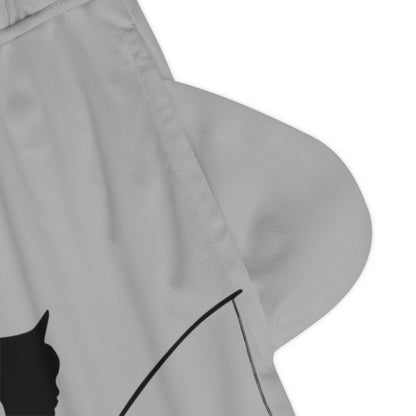 Basketball Rib Shorts: Fishing Lite Grey