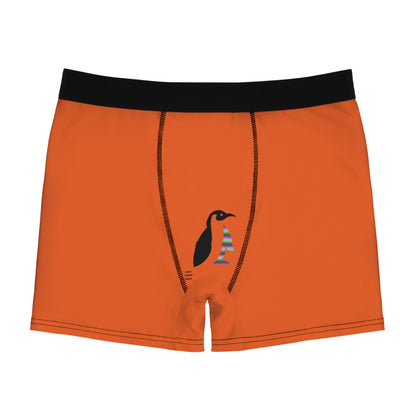 Men's Boxer Briefs: Tennis Orange