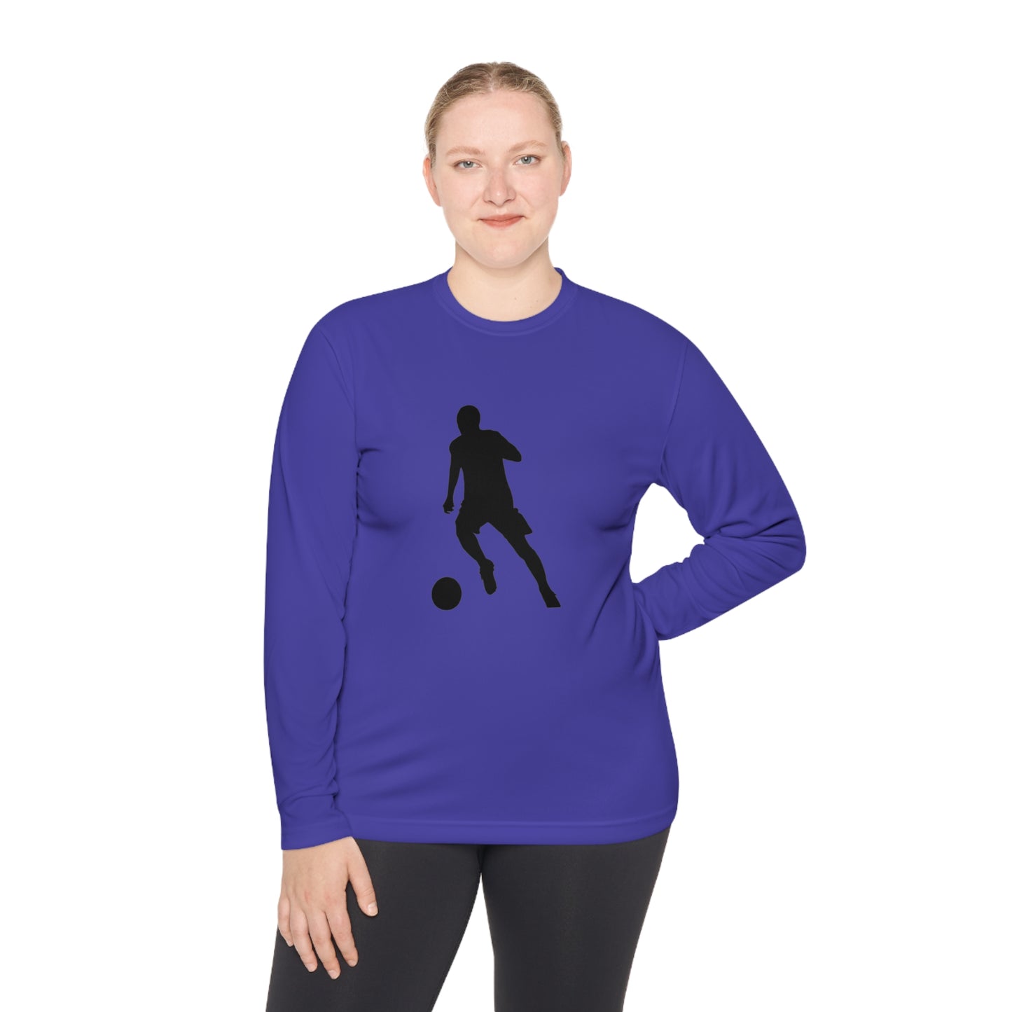 Lightweight Long Sleeve Tee: Soccer #2