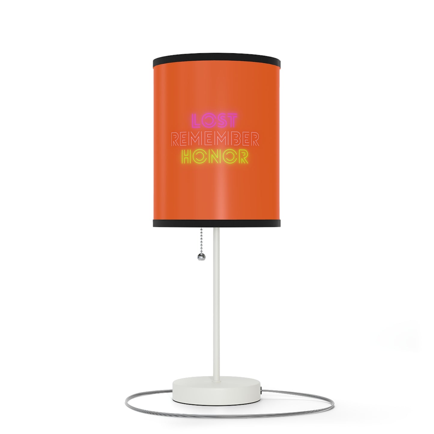 Lamp on a Stand, US|CA plug: Dragons Orange