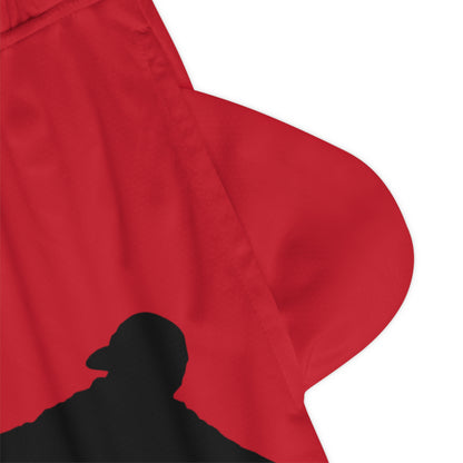 Basketball Rib Shorts: Skateboarding Dark Red