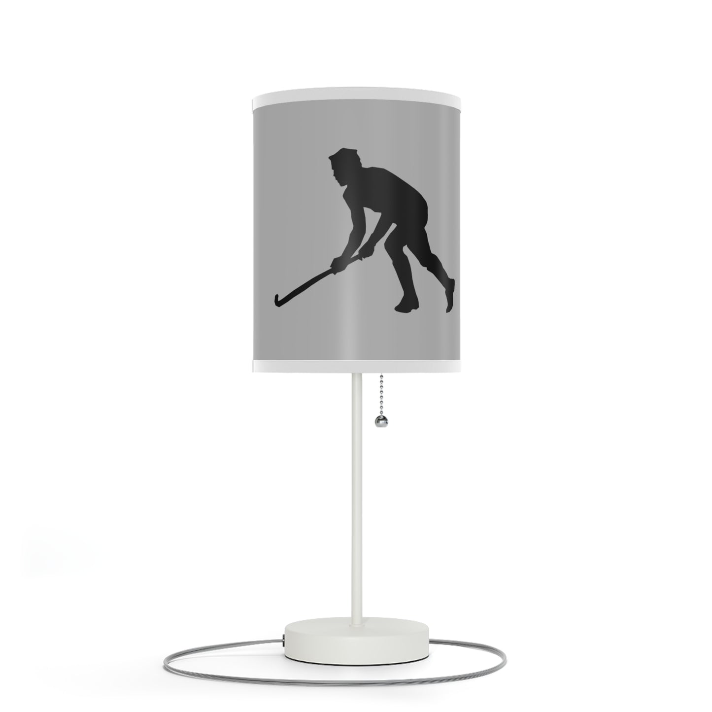 Lamp on a Stand, US|CA plug: Hockey Lite Grey 