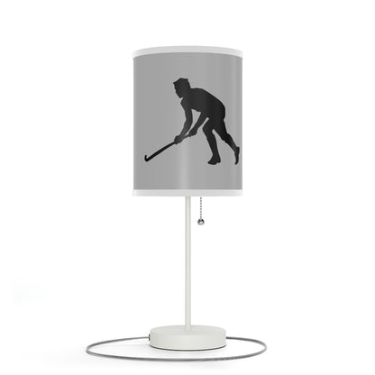 Lamp on a Stand, US|CA plug: Hockey Lite Grey