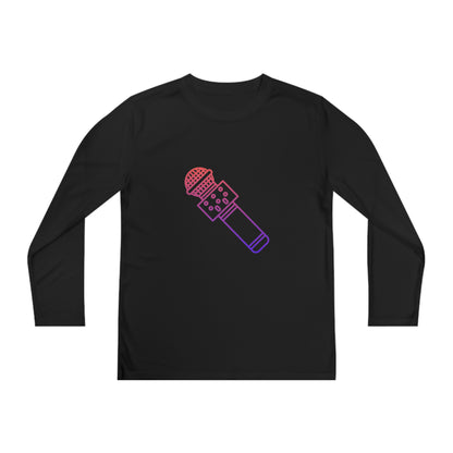 Youth Long Sleeve Competitor Tee: Music