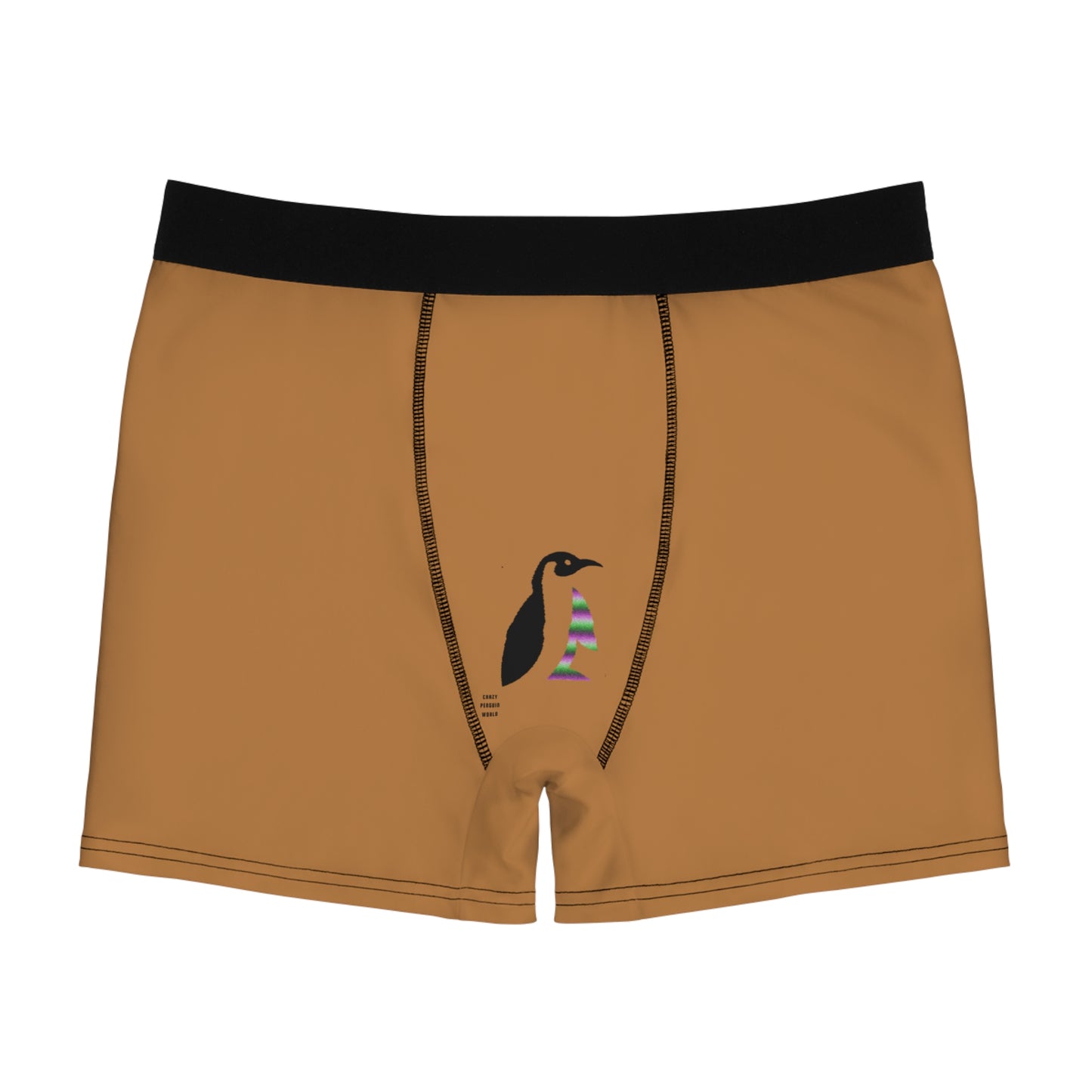 Men's Boxer Briefs: Weightlifting Lite Brown