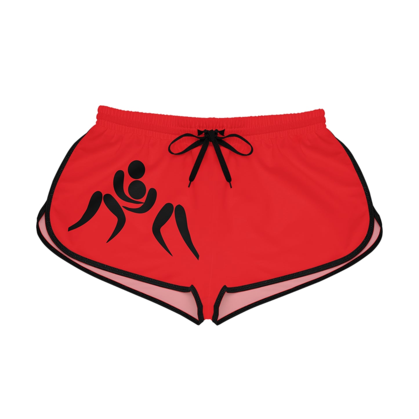 Women's Relaxed Shorts: Wrestling Red