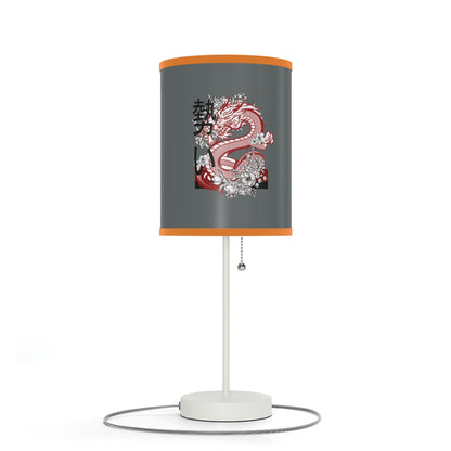 Lamp on a Stand, US|CA plug: Dragons Dark Grey