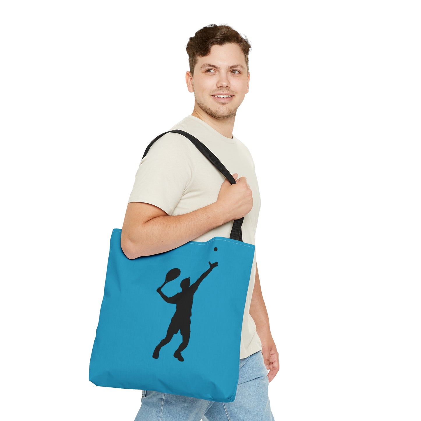 Tote Bag: Tennis Turquoise