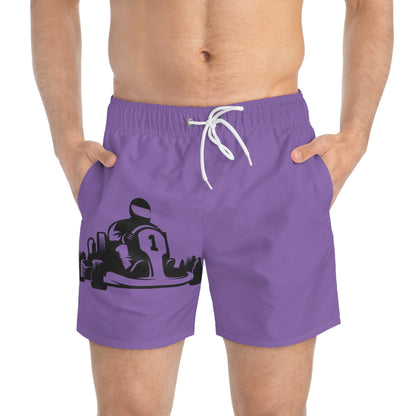 Swim Trunks: Racing Lite Purple