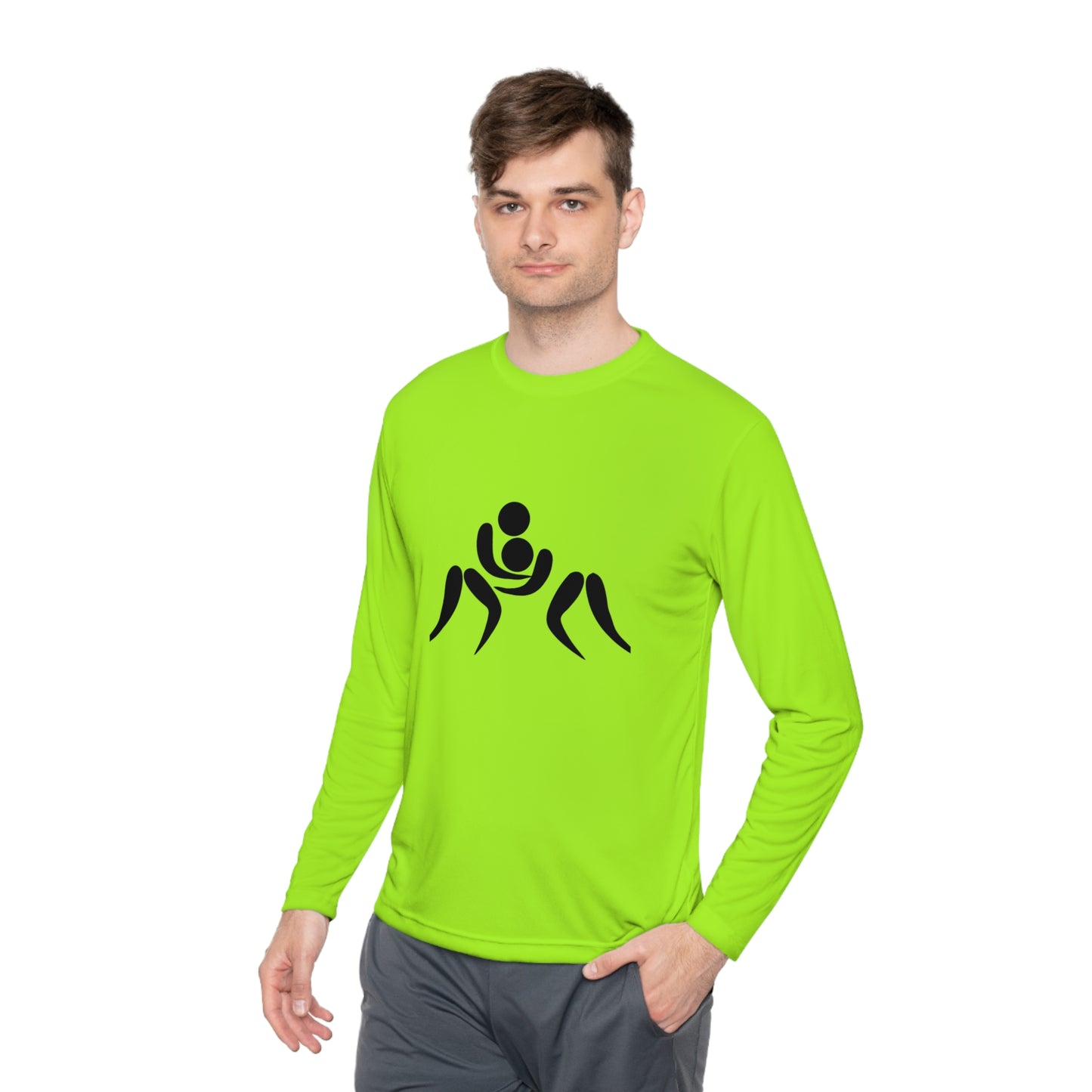 Lightweight Long Sleeve Tee: Wrestling #2