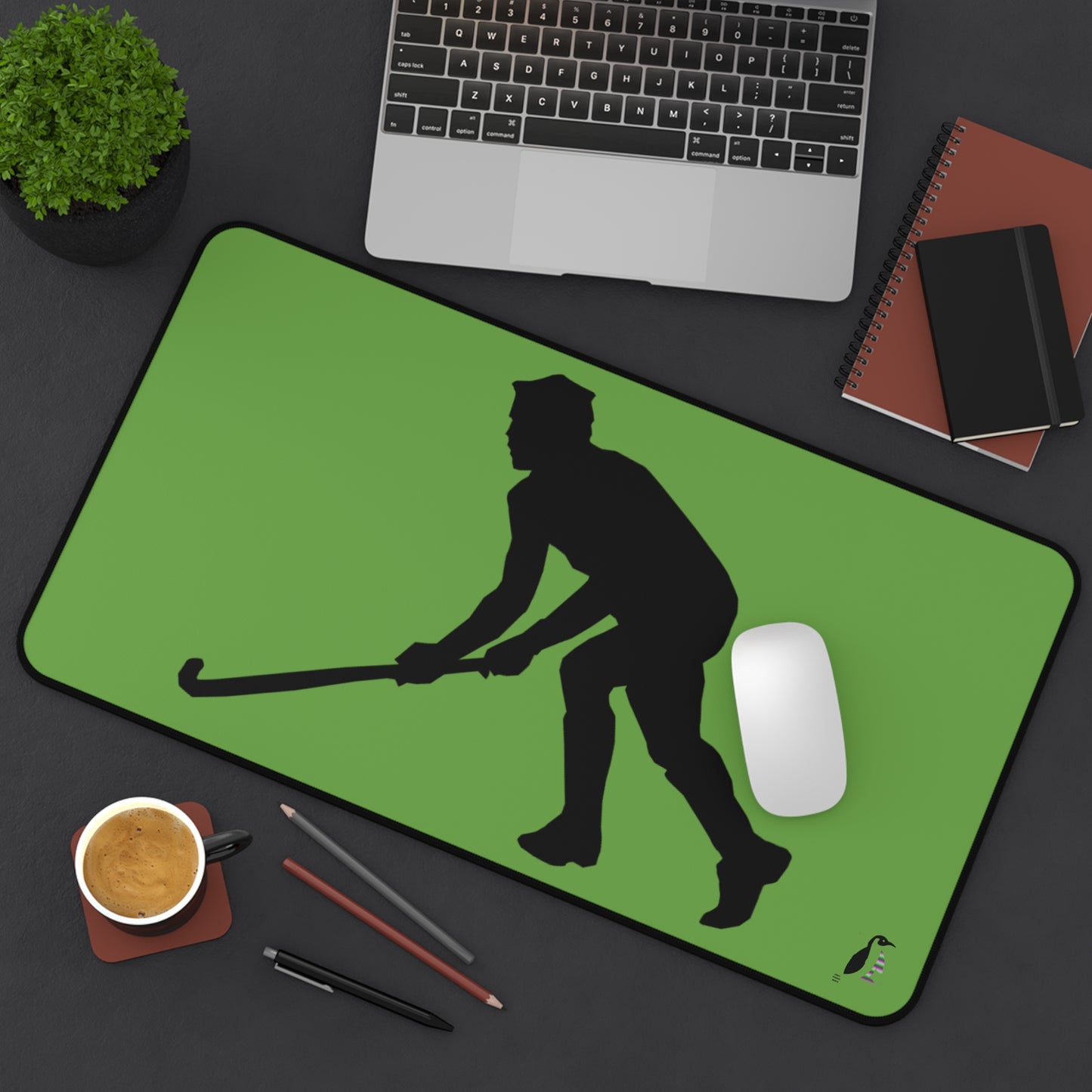 Desk Mat: Hockey Green