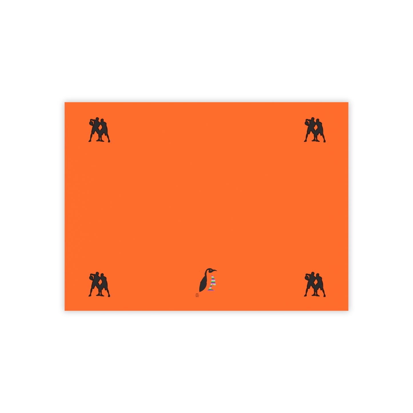 Post-it® Note Pads: Basketball Orange