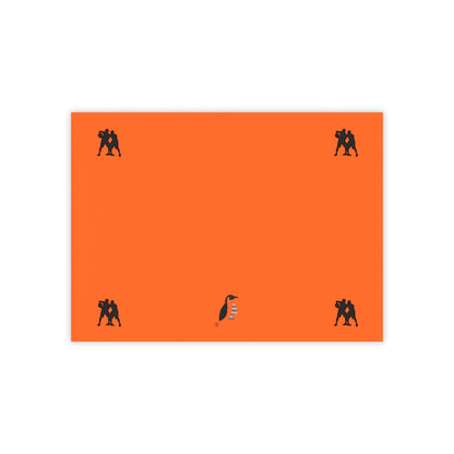 Post-it® Note Pads: Basketball Orange