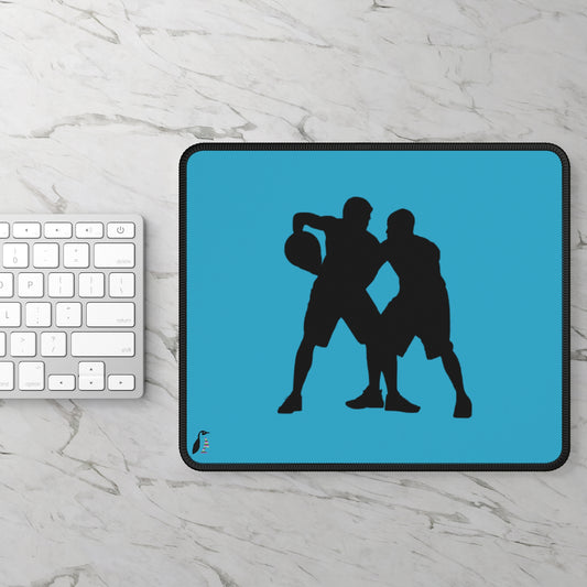 Gaming Mouse Pad: Basketball Turquoise