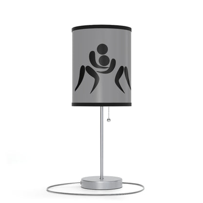 Lamp on a Stand, US|CA plug: Wrestling Grey