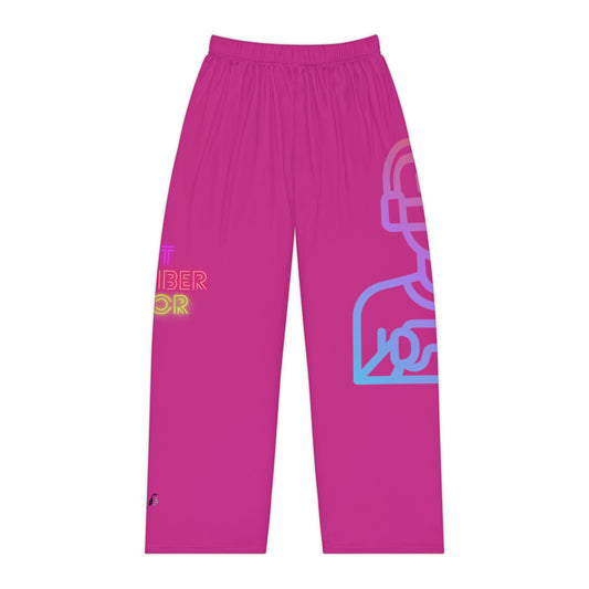 Women's Pajama Pants: Gaming Pink