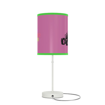 Lamp on a Stand, US|CA plug: Racing Lite Pink