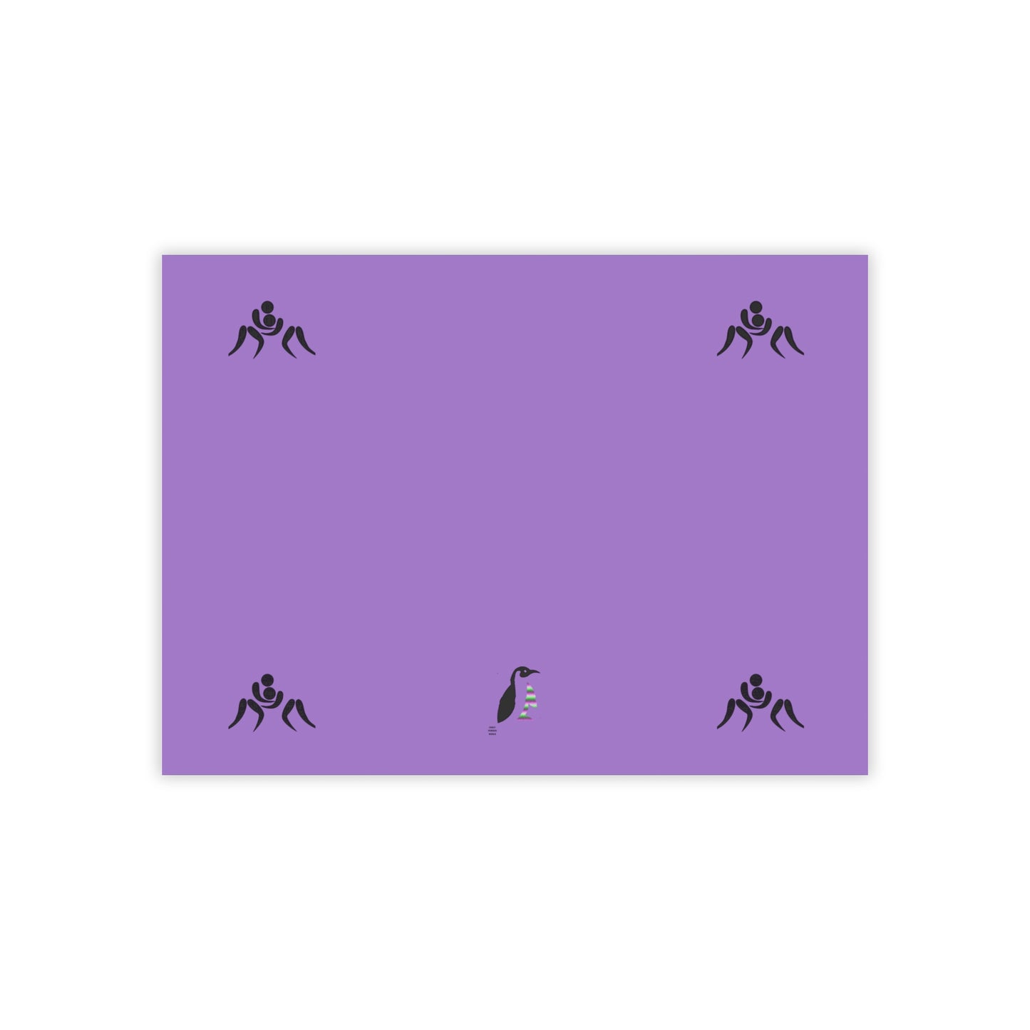 Post-it® Note Pads: Wrestling Lite Purple