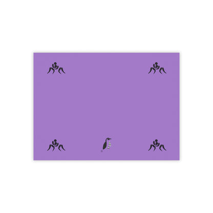 Post-it® Note Pads: Wrestling Lite Purple