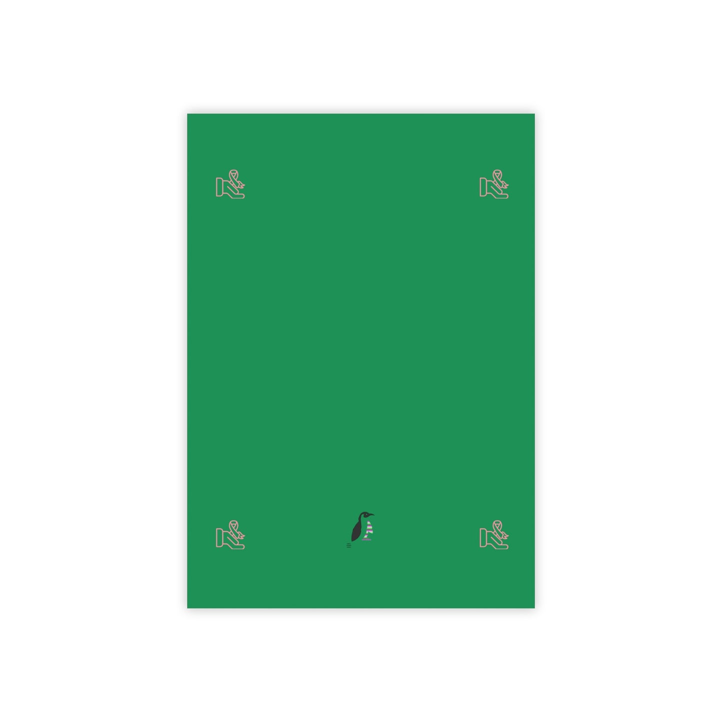 Post-it® Note Pads: Fight Cancer Dark Green