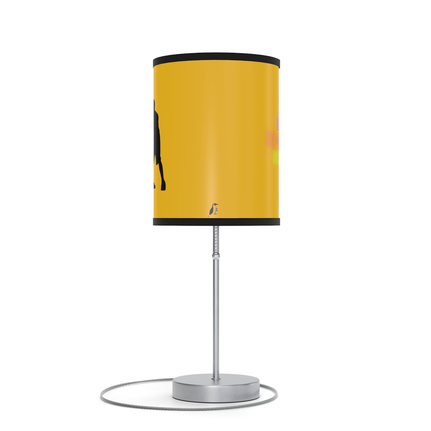 Lamp on a Stand, US|CA plug: Basketball Yellow