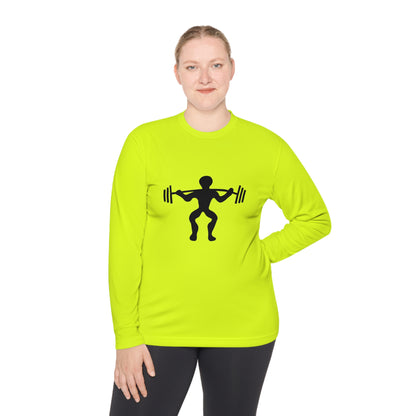 Lightweight Long Sleeve Tee: Weightlifting #1