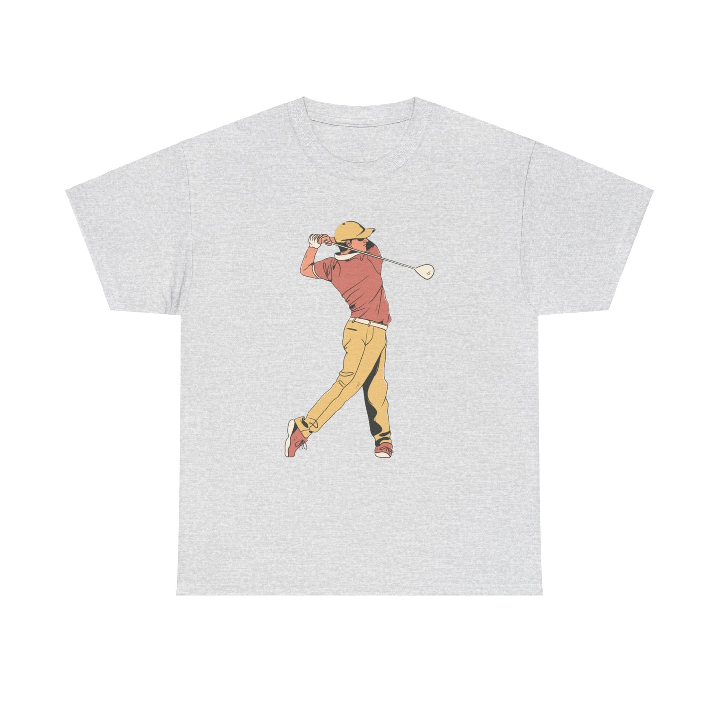 Heavy Cotton Tee: Golf #1