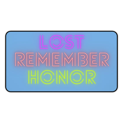 Desk Mat: Lost Remember Honor Lite Blue