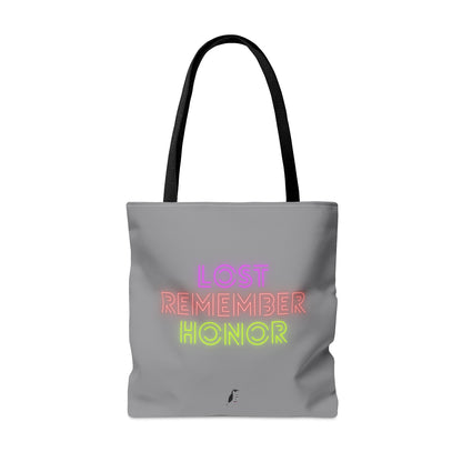 Tote Bag: Volleyball Grey