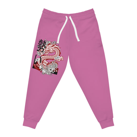 Athletic Joggers: Dragons Lite Pink