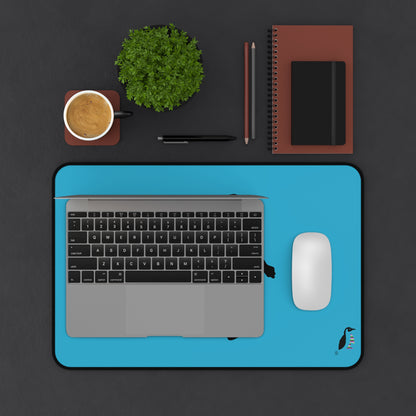 Desk Mat: Skateboarding Turquoise