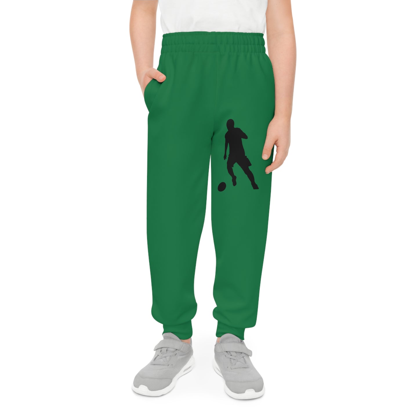 Youth Joggers: Soccer Dark Green