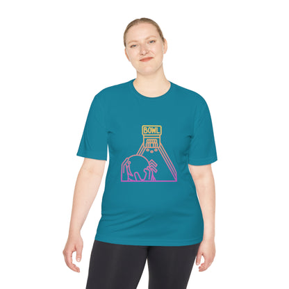 Moisture Wicking Tee: Bowling #2