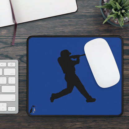 Gaming Mouse Pad: Baseball Dark Blue