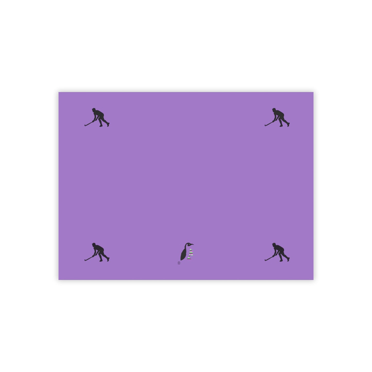 Post-it® Note Pads: Hockey Lite Purple